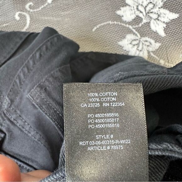 Aritzia TNA Black Greenwich Carpenter Pant In Black Sz 00 - Picture 13 of 15